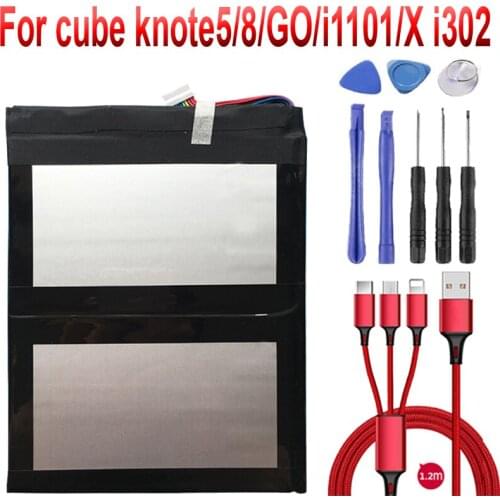 5500mAh Battery For cube knote5 knote8 battery / For knotex i1302 /For cube konte GO battery /For cube Knote i1101 battery