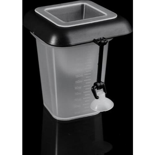 Aquarium Fish Tank Feeder Red Worm Funneled Suction Cup Live Worm Cone Feeding Tools