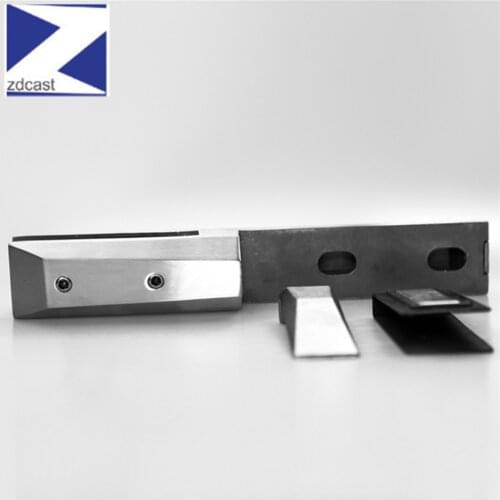 Balcony Frameless Balustrades 2205 Glass Railing Stainless Steel Side Mount Spigot