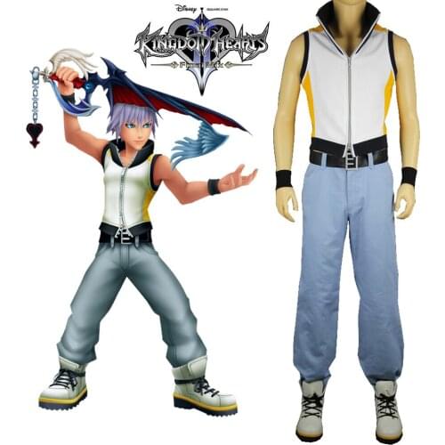 Kingdom Hearts 3D: Dream Drop Distance Riku Cosplay Costume