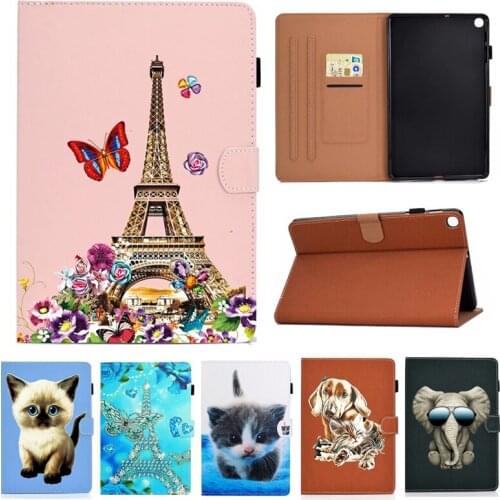 Case For iPad Pro 10.5 Cover for iPad Air 3 2019 Smart leather Cartoon Card slot Stand tablet case funda For iPad Pro 10.5" case