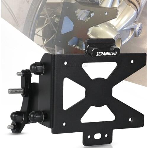For BMW R NINET R NINE T 9T Scramble 1200 R9T 2014-2019 License Plate Holder Side Eliminator Page Tidy Kit License Plate Frame