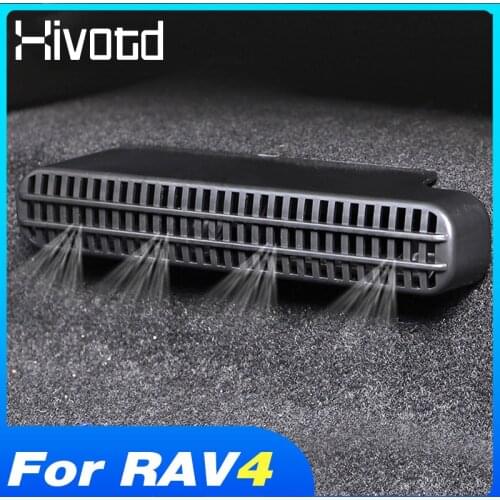 For Toyota Rav4 2019-2021 Accessories Car Air Outlet Decoration Under Seat Floor Grille Cover Net Car Interior Part Modification