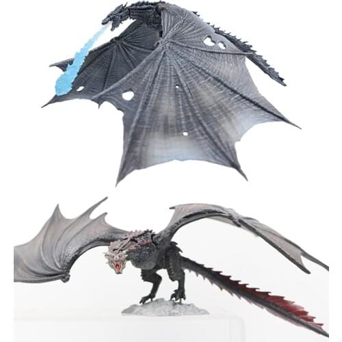 Ice Black Fire Dragon Deluxe Action Figure Collective Toys