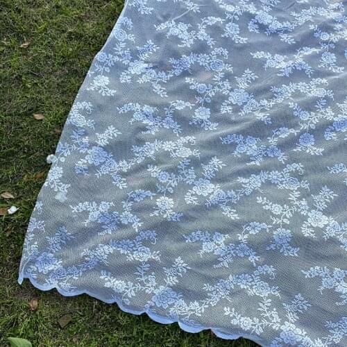 European Lace Picnic Cloth Jacquard White Tablecloth Set Home Villa Hotel Bedroom Balcony Outdoors Portable Table Cover Cloth