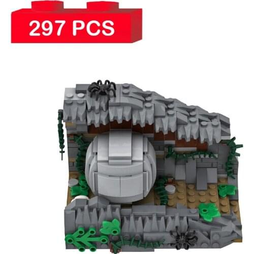 Famous Movie Indiana Jones Adventure Constructor Building Blocks Archaeologists DIY Bricks Toys for Children Xmas Gifts