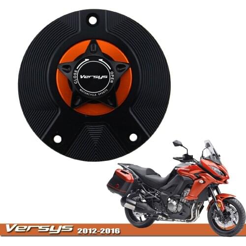 Gas Fuel Tank Cap for KAWASAKI VERSYS 650 1000 2007-2019 Motorcycle Accessories CNC Cover