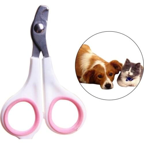 Pet Dogs Cats Paw Claw Nails Clipers Cutters Stainless Steel Grooming Nail Clippers Scissors Trimm for Small Dog Animal Supplies