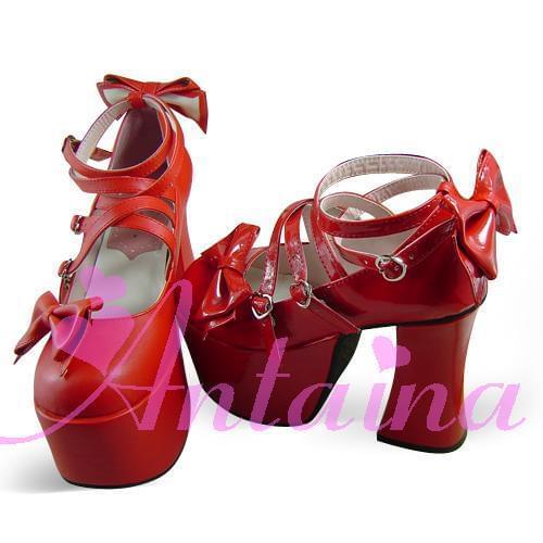 Princess sweet lolita gothic lolita shoes custom cos punk high-heeled shoes x9803 multi-color queen High Platform shoes