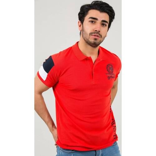 Oxide Louis 19 LY129 Slim Fit Men Polo Collar Tshirt