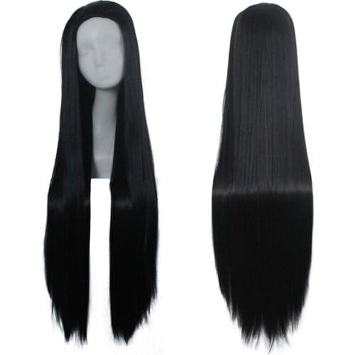 Anime HUNTER×HUNTER Wigs Irumi Zorudikku Illumi Zoldyck Long Slicked Back Heat Resistant Synthetic Hair Cosplay Wig + Wig Cap