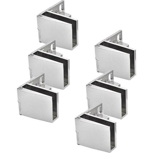 6 Pack Glass Door Hinges Glass Cabinet Door Hinge Glass Wine Cabinet Hinge Glass Display Hinge