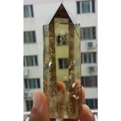 Xd j00767 Rare NATURAL CITRINE QUARTZ CRYSTAL POINT HEALING