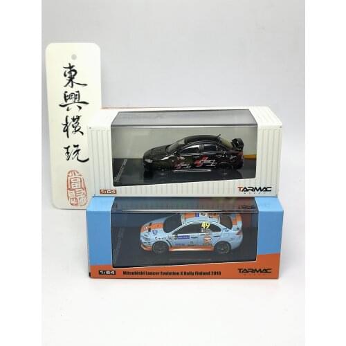 Tarmac Works Car 1/64 mitsubishis Lancer Evolution X Collection Metal Die-cast Simulation Model Cars Toys