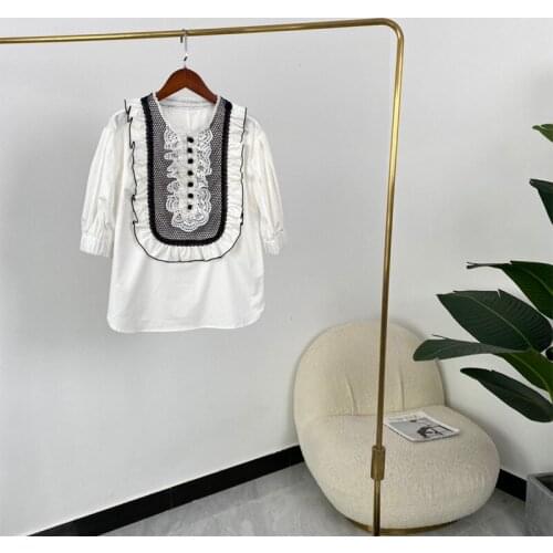 Wordeyige Blouses With Embroidery