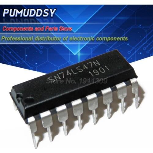 10pcs 74LS47 SN74LS47N 74LS83 74LS85 74LS112 SN74LS112N 74LS138 SN74LS138N 74LS145 SN74LS145N 74LS151 SN74LS151N 74LS194