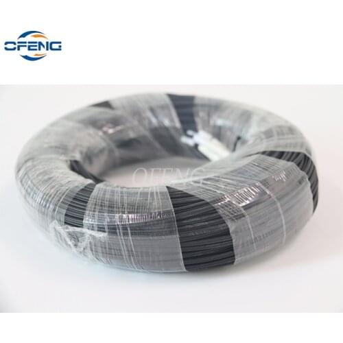 50M/100M/150M/200M 4 Cores Fiber Optic Drop Cable Outdoor LC UPC FTTH Drop Cable SM G657A patch cord FTTH jumper Cable