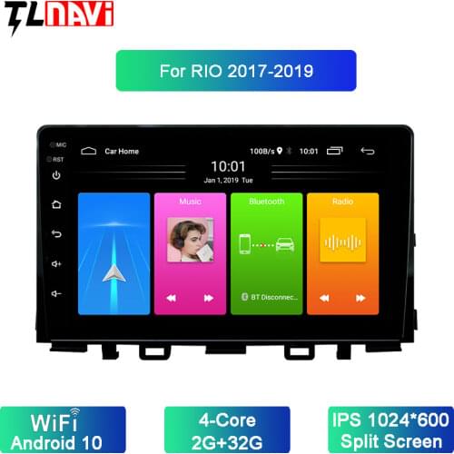 IPS 2.5D Screen car Radio stereo For kia rio 2017 2018 Picanto Car Multimedia Video Player GPS Navigation Android 10 dvd
