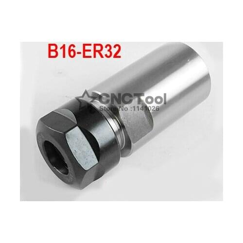 Free Shipping 1PCS B16-ER32 ER collet tool holder ER drill chuck,Motor Shaft Extension Rod instead of precision drill chuck