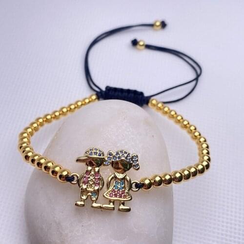 Fine Handmade Rainbow CZ Virgin Mary Bracelets For Women Crystal Evil Eyes Protection Bracelet Gold Charms Pendant Gift Jewelry