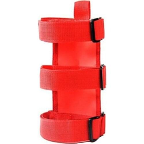 Car Roll Bar Fire Extinguisher Holder Car Accessories Fire Extinguisher Mount Strap for Wrangler TJ JK JL 97-18 G8TE