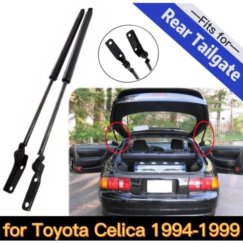 For Toyota Celica 1994-1999 Hatchback Auto Rear Boot Tailgate Liftgate Car Gas Struts Spring Lift Support Damper 565mm