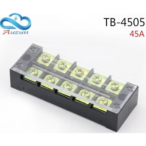 TB-4505L connection terminal splice wiring current 45A connection flame retardant wire connector 5P bit fixed