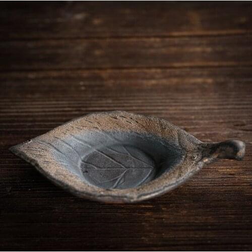 Pottery Coaster Creative Japanese Handmade Cup Saucer Tea Tray Heat Proof Mat Ceramic Kung Fu Tea Ceremony Tcup Kung Fu Tea Set