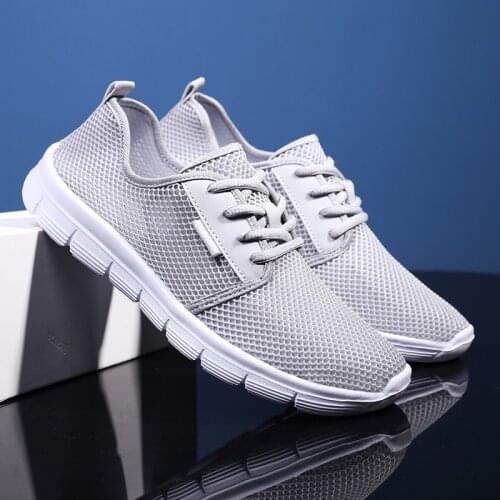 HUCDML Men Sneakers Lightweight Shoes Comfortable Breathable White Black Women Shoes Couple Walking Running Shoes Zapatos Hombre