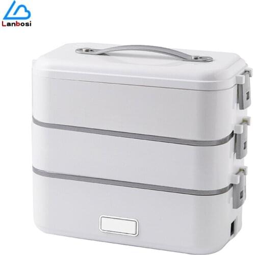 Multifunctional Lunch Box Portable Electric Heating And Heat Preservation Lunch Box Large Capacity Electric Heating Lunch Box