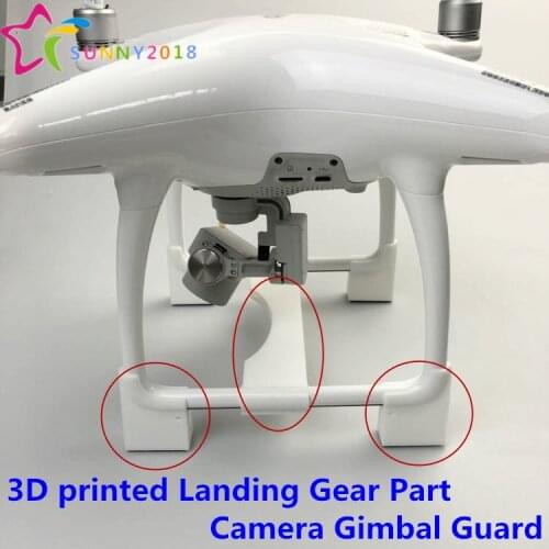 Newest 3D printed Landing Gear Part Heighten Landing Gear Frame & Camera Gimbal Guard for DJI Phantom 4