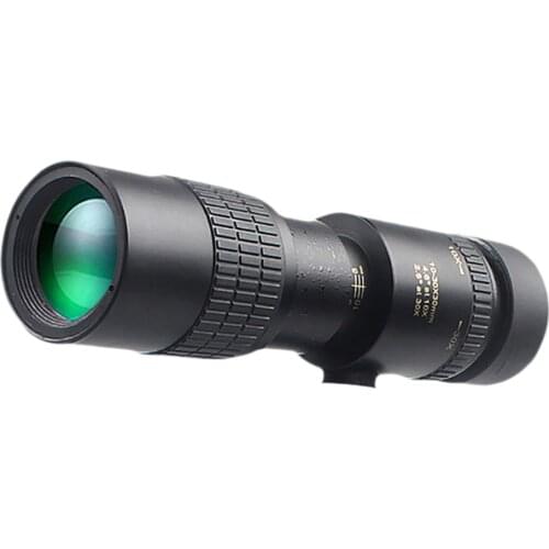 New High Definition 10-30X Monocular Telescope Tripod and Smartphone Holder Camera Portable Military Wide View Adjustable Zoom