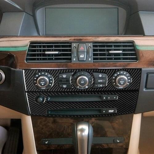 It Is Suitable For BMW Air Conditioner + Double CD Hole Panel Set (2004-2007) 1 Set 2008-20105 Series Special Old 5 Series E60