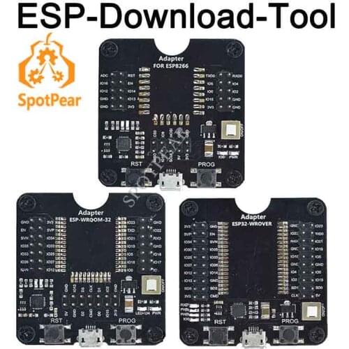 ESP32 Download Programmer Programming board one-key download board GPIO test board for ESP32 ESP8266 ESP-WROOM-32