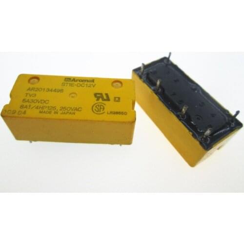 Relay ST1E-DC12V ST1E-12VDC ST1EDC12V DC12V 12VDC 12V 6PIN