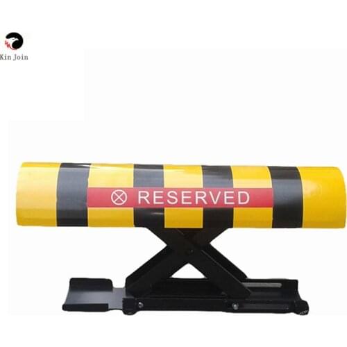 KinJoin Anti-Hit Car Parking Barrier Lock Parking Equipment Remote Control Automatic Electric Car Parking "X" Type Camber Shell