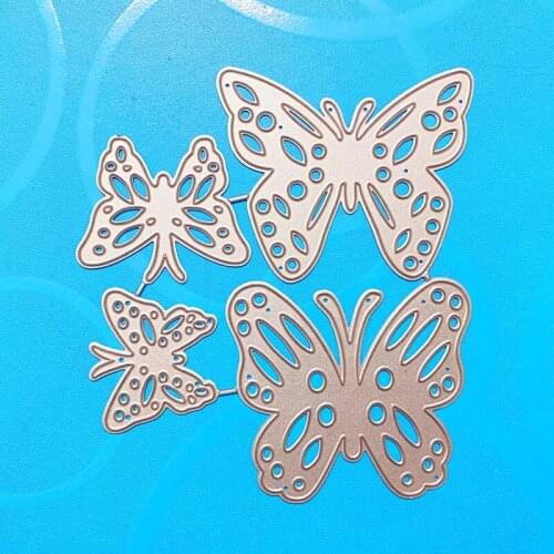 YINISE SCRAPBOOK Metal Cutting Dies For Scrapbooking Stencils BUTTERFLIES DIY PAPER Album Cards CRAFT Making Embossing Die CUT