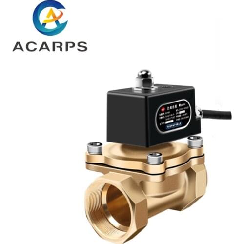 1-1/4" Brass Explosion Proof Solenoid Valve Normally Closed Natural Gas Valve Solenoid Control Valve 220V 110V 24V 12V