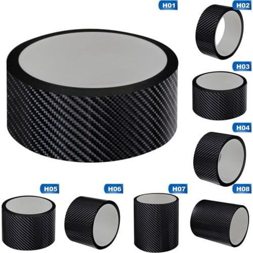 5D Carbon Fiber Pattern Car Sticker Strip Nano Sticker Car Door Sill Anti Scratch Tape Collision Scuff Protection body Film