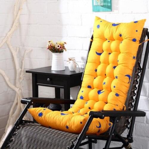 Big Size Thick Solid Color Sanding Chair Cushion Warm Winter Office Bar Chair Back Seat Pad Outdoor Sun Lounger Cushion