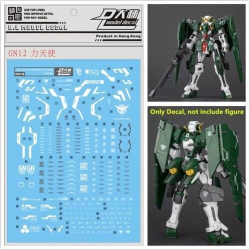 D.L high quality Decal water paste GN12 For Bandai MG 1/100 Dynames GN-002 Gundam DL138