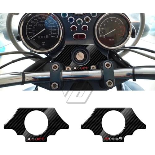 For BMW Motorrad R1150R 2001-2005 3D Carbon-look Upper Triple Yoke Defender