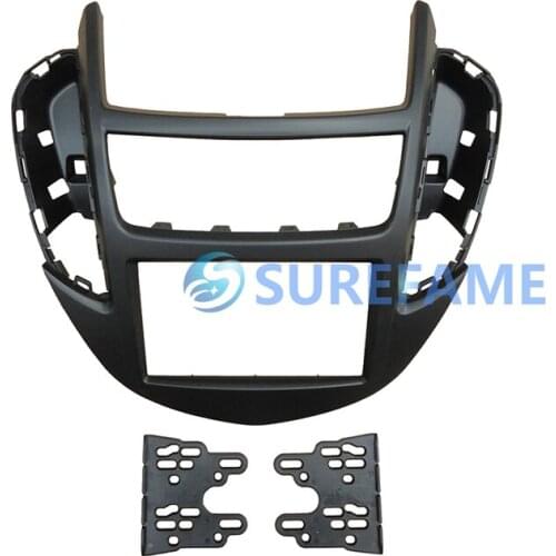 Double Din Car Fascia for Chevrolet Trax 2013+ Radio DVD Stereo CD Panel Dash Mounting Installation Trim Kit Frame Bezel Facia