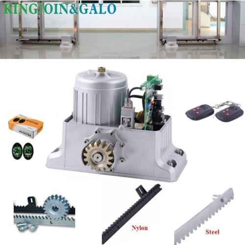 Electric gate opener for access control move gate up to 1800kg (1 motor + 1 sensor + 6 meter rack)