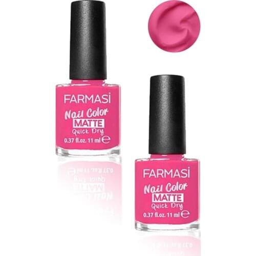 Farmasi Mat Nail Polish Pink Pie-11ml 2 PCs 412854897