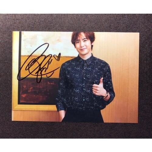 Hand signed Nichkhun Khun autographed photo 5*7 K-POP autograph in ink 079FA3