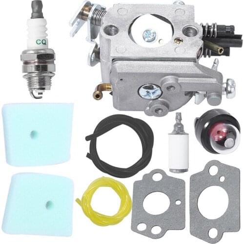 Trimmer Carburetor Carb Tune Up Kit For Husqvarna 123C 123L 123LD 223L 223R 322L 323L 325L Carburetor Carb Repair Replacement