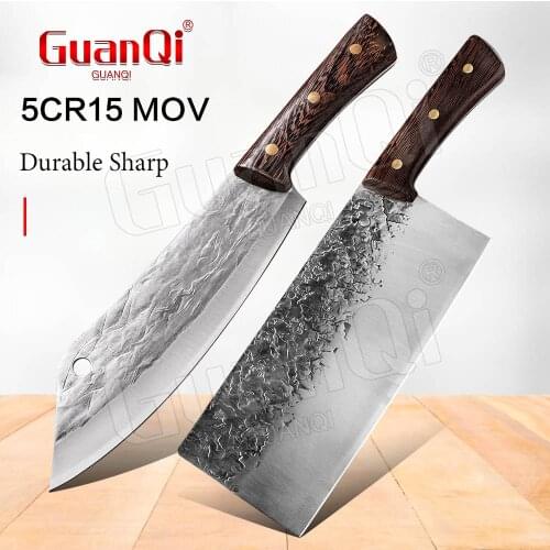 Stainless Steel Kitchen Cleaver Handmade Kitchen Chopper Knife Traditional Handmade Forged Kitchen Butcher Meat Chopping Knife