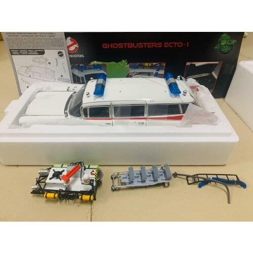 Hot Wheels Elite Ghostbusters Ecto 1 1:18 Scale DieCast Model New in Original Box
