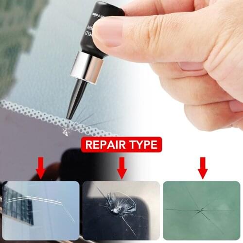 Multipurpose Car Window Cracked Glass Repair Recover Kit Windshield DIY-Tools Glass Scratch Wholesale Dropshipping